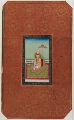 スルタン・ムハンマド、ミラン・シャーの息子、1875 1900年（不透明なトイレと紙の上の金）